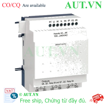 Ảnh của Module Digital Schneider I/O Zelio SR3 14I/O SR3XT141FU