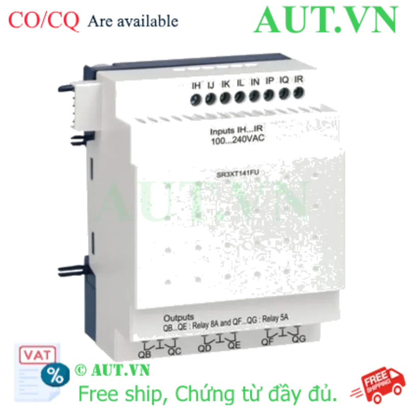 Ảnh của Module Digital Schneider I/O Zelio SR3 14I/O SR3XT141FU