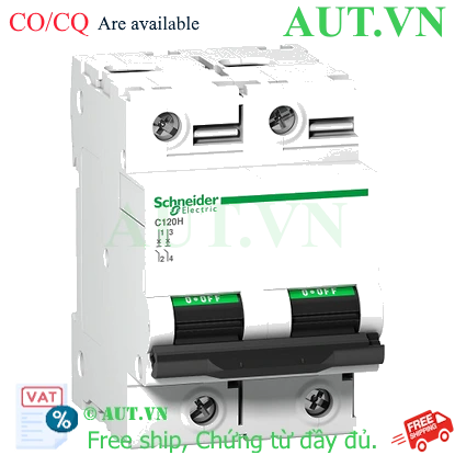 Ảnh của MCB Schneider A9N18459 125A 15kA 2P