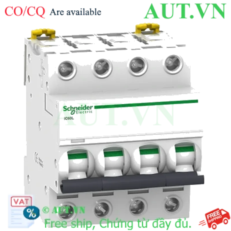Ảnh của MCB Schneider A9F94432 32A 15kA 4P