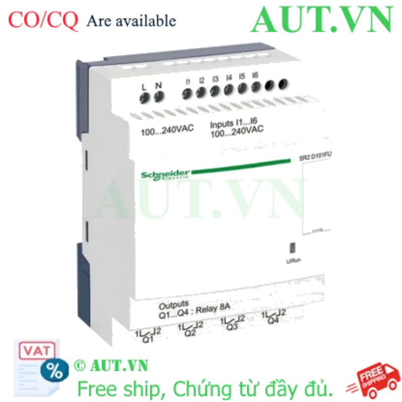 Ảnh của PLC Schneider SR2D101FU 110-220V (6 in/4 out Relay)