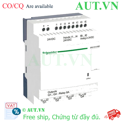 Ảnh của PLC Schneider SR2E121BD 24V (8 in/4 out Relay)