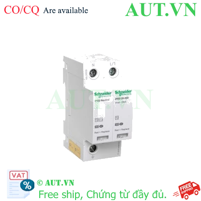 Ảnh của CB chống sét Schneider A9L20500 20kA 1P+N