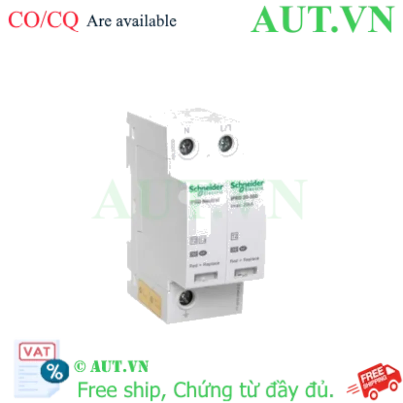 Ảnh của CB chống sét Schneider A9L20500 20kA 1P+N