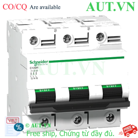 Ảnh của MCB Schneider A9N18467 63A 15kA 3P
