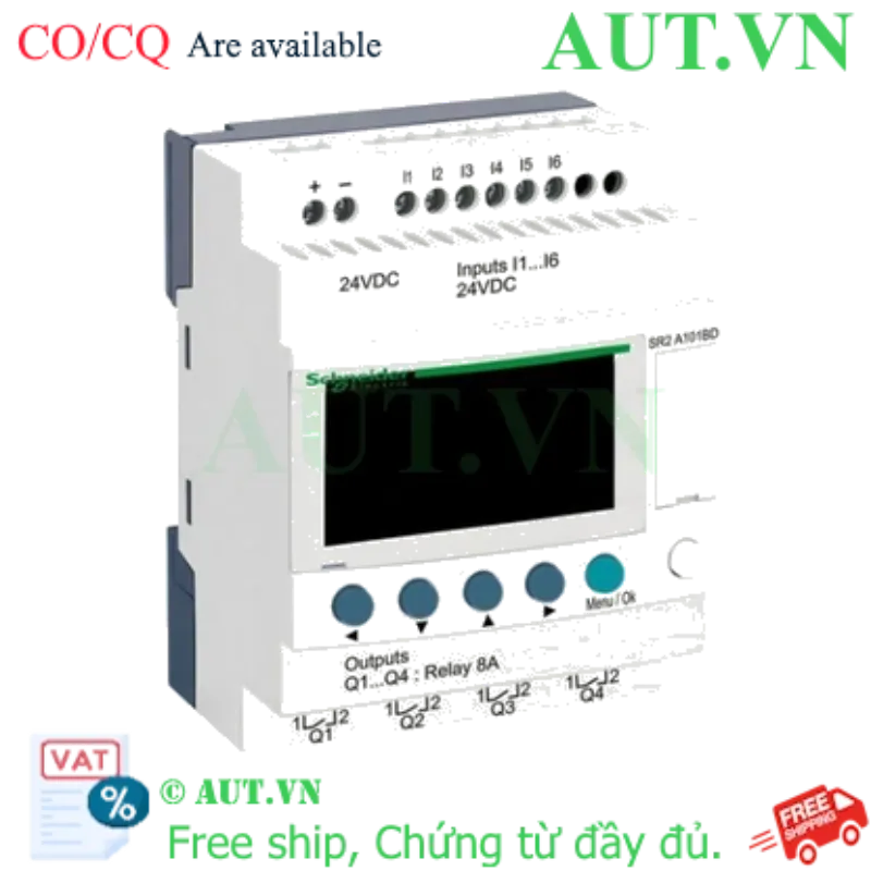 Ảnh của PLC Schneider SR2A101BD 24V (6 in/4 out Relay)