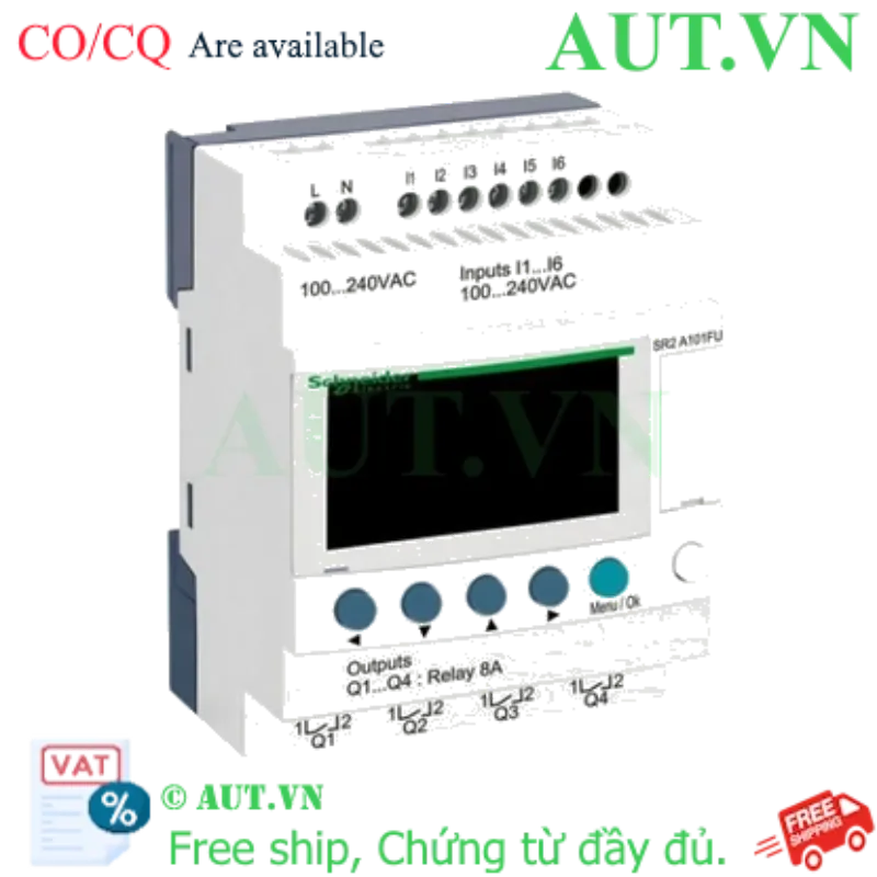 Ảnh của PLC Schneider SR2A101FU 110-220V (6 in/4 out Relay)