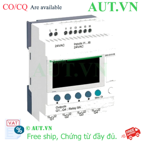 Ảnh của PLC Schneider SR3B101B 24V (6 in/4 out Relay)
