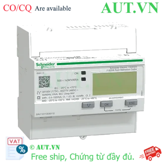 Ảnh của Đồng hồ đo Schneider A9MEM3110