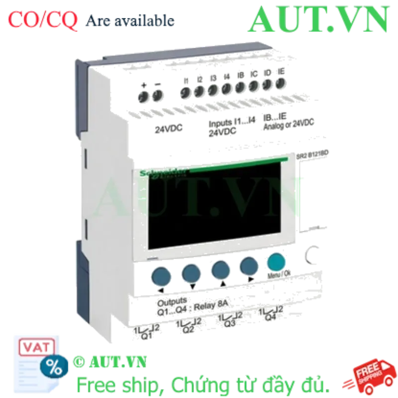 Ảnh của PLC Schneider SR2B121BD 24V (8 in/4 out Relay)