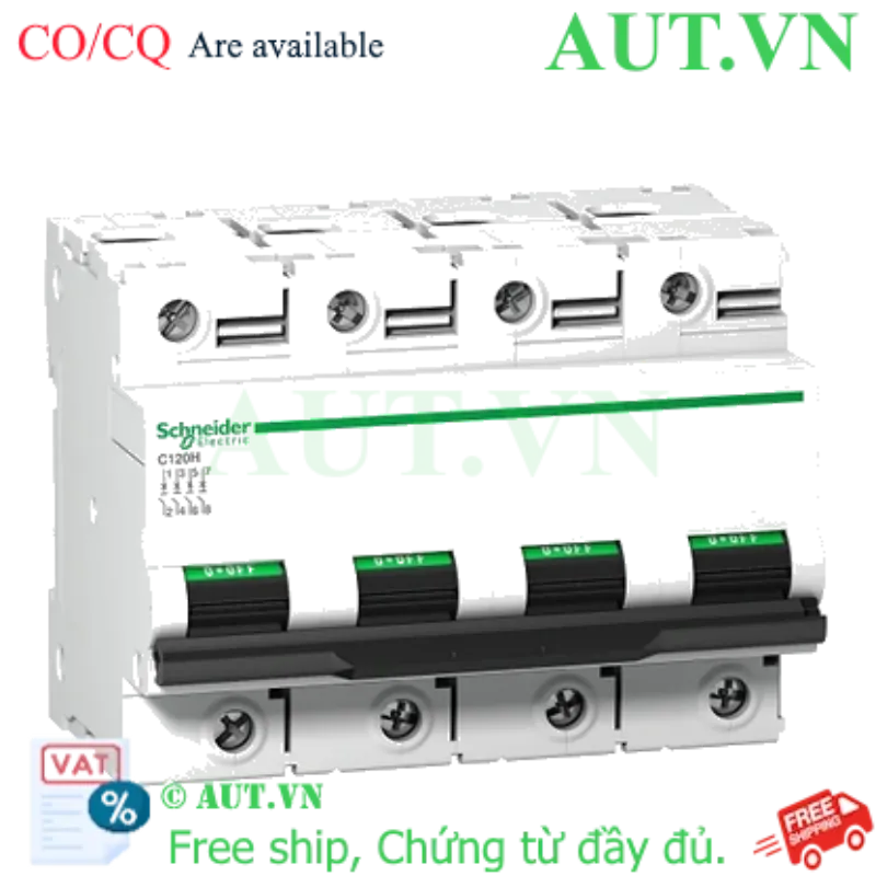 Ảnh của MCB Schneider A9N18480 100A 15kA 4P