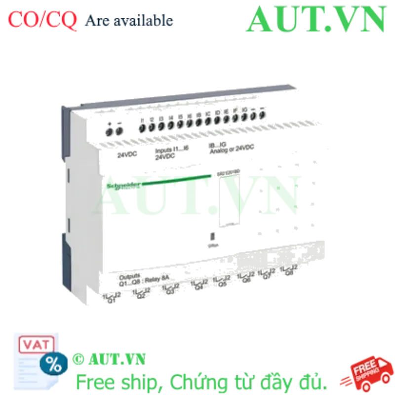 Ảnh của PLC Schneider SR2E201BD 24V (12 in/8 out Relay)