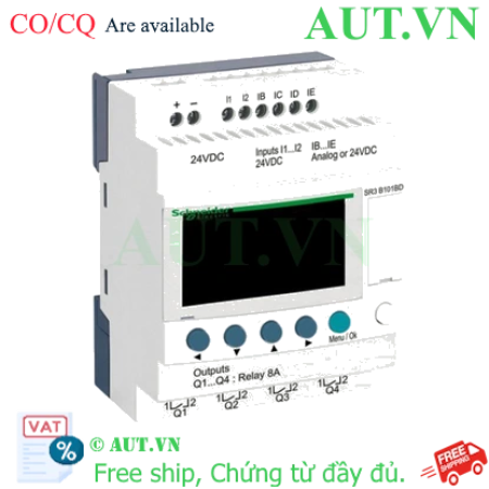 Ảnh của PLC Schneider SR3B101BD 24V (6 in/4 out Relay)