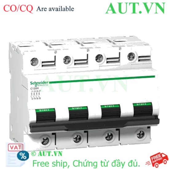 Ảnh của MCB Schneider A9N18481 125A 15kA 4P