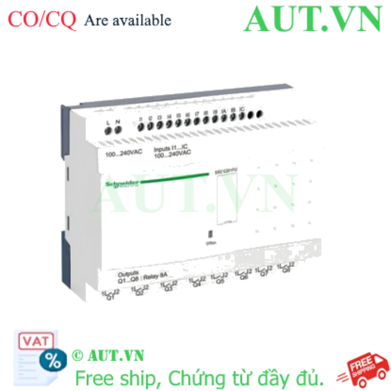 Ảnh của PLC Schneider SR2E201FU 110-220V (12 in/8 out Relay)