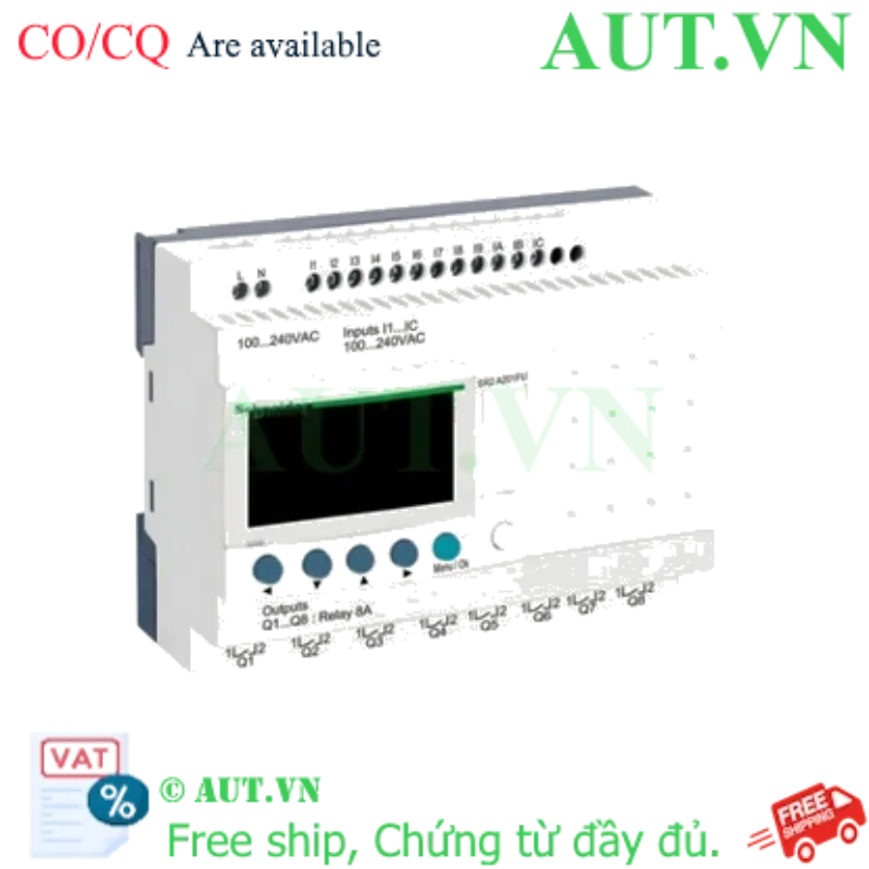 Ảnh của PLC Schneider SR2A201FU 110-220V (12 in/8 out Relay)