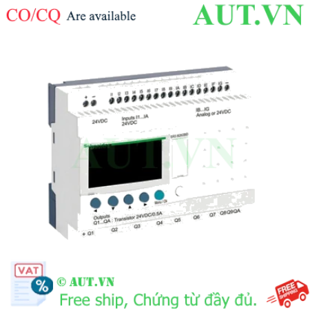 Ảnh của PLC Schneider SR3B262BD 24V (16 in/10 out Relay)