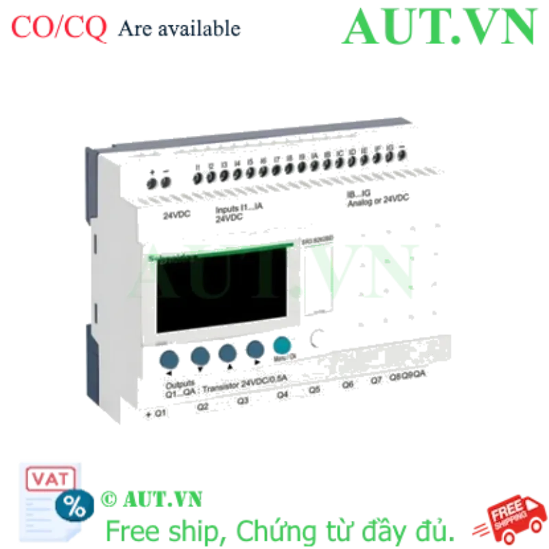 Ảnh của PLC Schneider SR3B262BD 24V (16 in/10 out Relay)