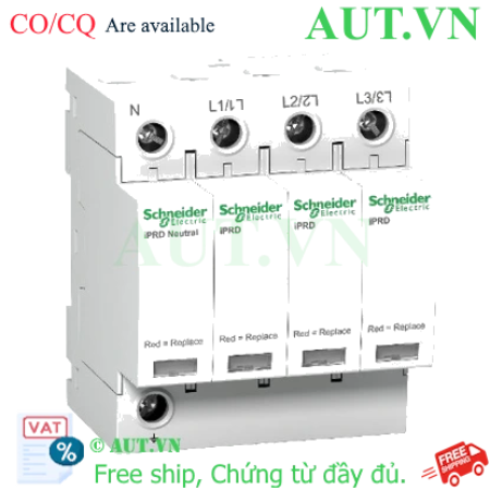 Ảnh của Thiết bị chống sét lan truyền Schneider A9L20600 Acti9 | 20kA, 3P+N, Bảo vệ toàn diện hệ thống 3 Pha