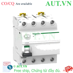 Ảnh của CB chống rò Schneider A9R15491 100A 300mA[S] 4P