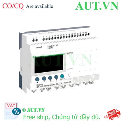 Ảnh của PLC Schneider SR3B261B 24V (16 in/10 out Relay)
