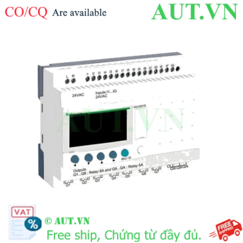 Ảnh của PLC Schneider SR3B261B 24V (16 in/10 out Relay)