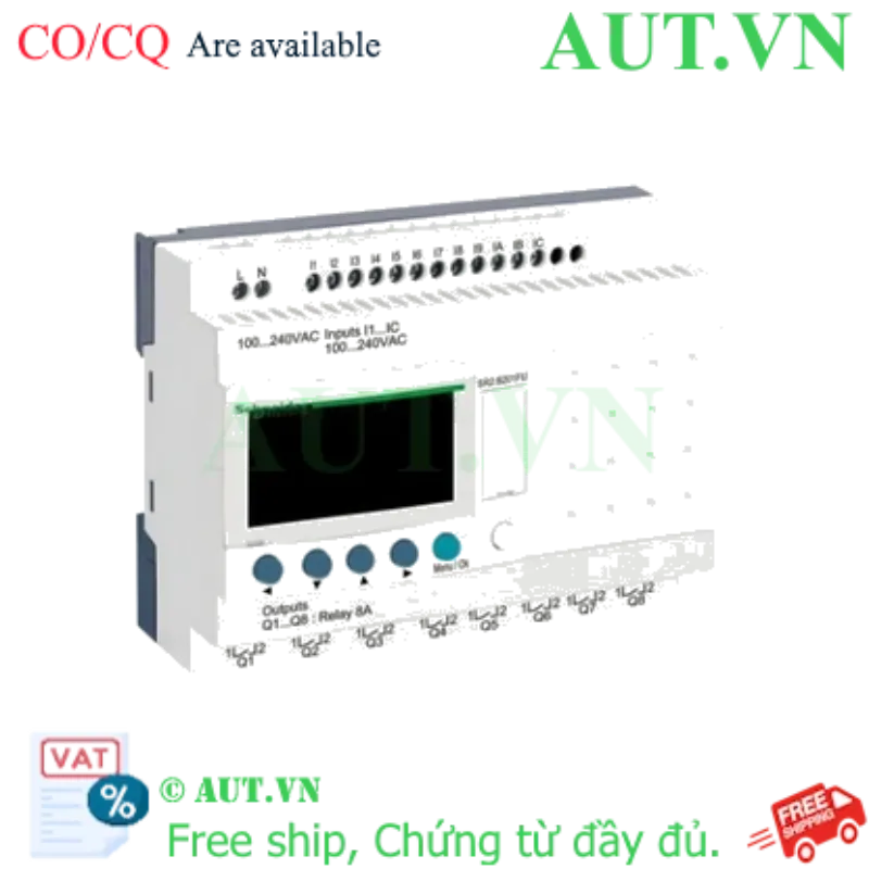 Ảnh của PLC Schneider SR2B201FU 110-220V (12 in/8 out Relay)