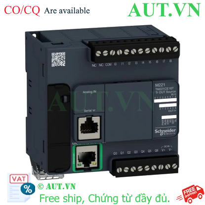 Ảnh của PLC Schneider TM221CE16T 24V (9 in/7 out Transistor)