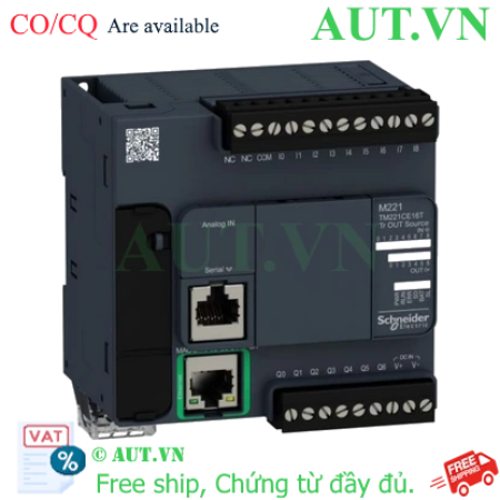 Ảnh của PLC Schneider TM221CE16T 24V (9 in/7 out Transistor)