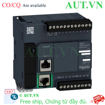 Ảnh của PLC Schneider TM221CE16R 110-220V (9 in/7 out Relay)