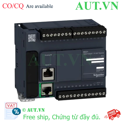Ảnh của PLC Schneider TM221CE24T 24V (14 in/10 out Transistor)
