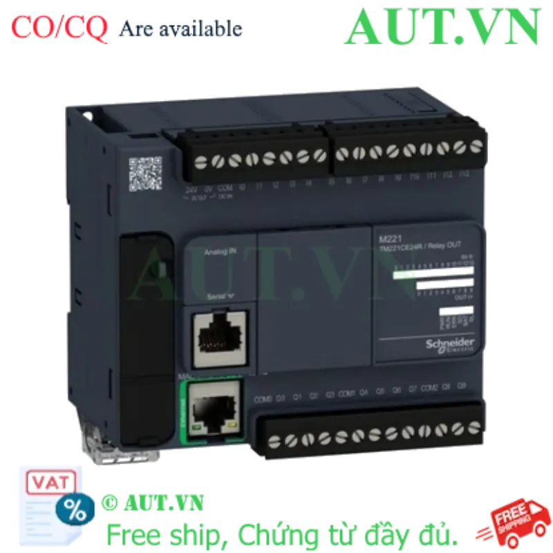 Ảnh của PLC Schneider TM221CE24R 110-220V (14 in/10 out Relay)
