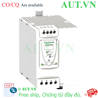 Ảnh của Bộ nguồn Schneider 3 pha 380-500VAC 24V 20A ABL8WPS24200