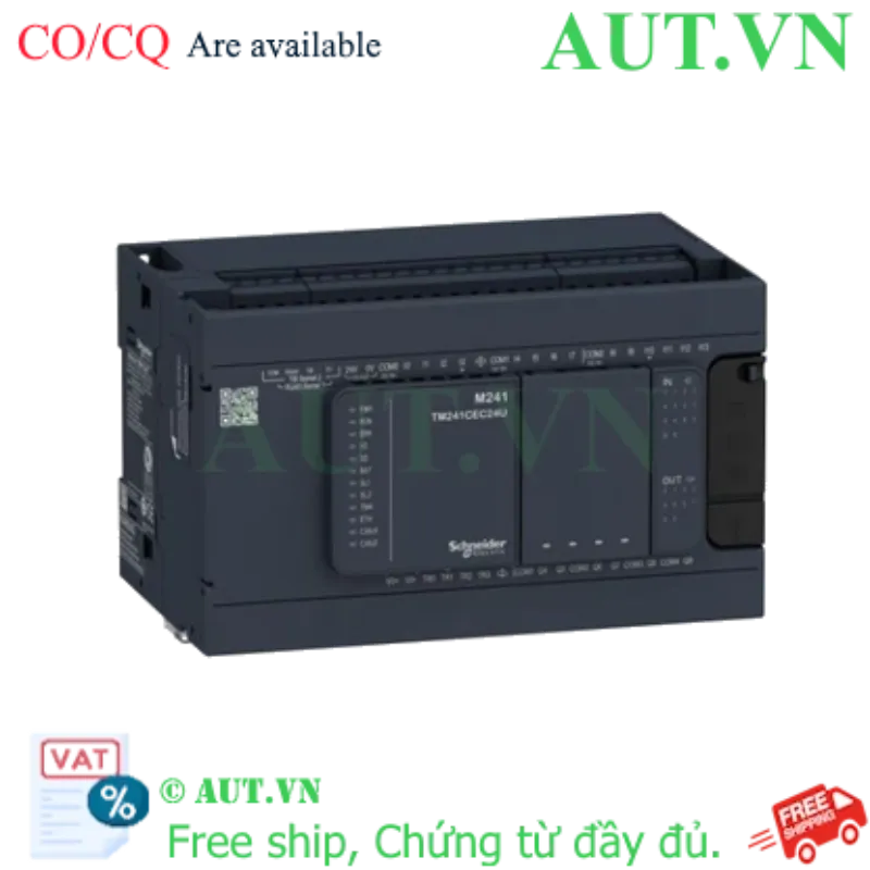 Ảnh của PLC Schneider TM241C24R 110-220V (14 in/10 out Relay)