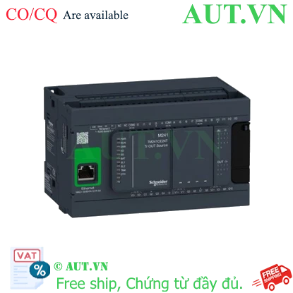 Ảnh của PLC Schneider TM241CE24T 24V (14 in/10 out Transistor)