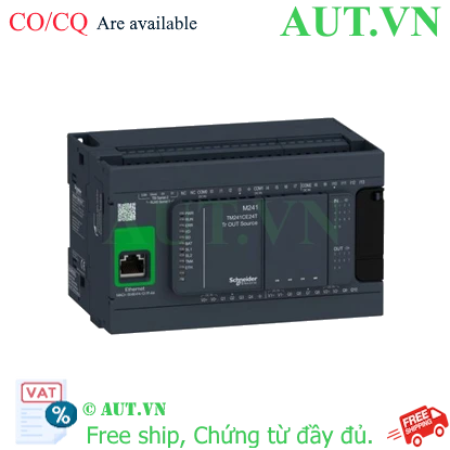 Ảnh của PLC Schneider TM241CE24T 24V (14 in/10 out Transistor)