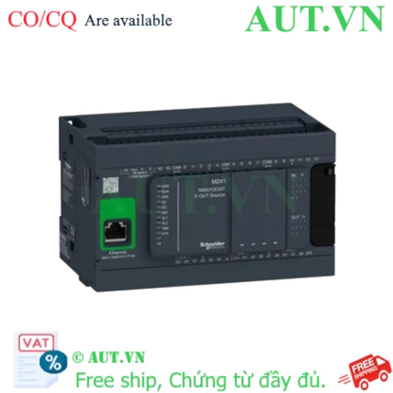 Ảnh của PLC Schneider TM241CE24T 24V (14 in/10 out Transistor)