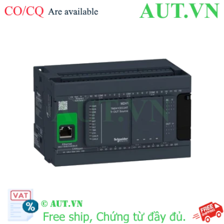 Ảnh của PLC Schneider TM241CEC24T 24V (14 in/10 out Transistor)