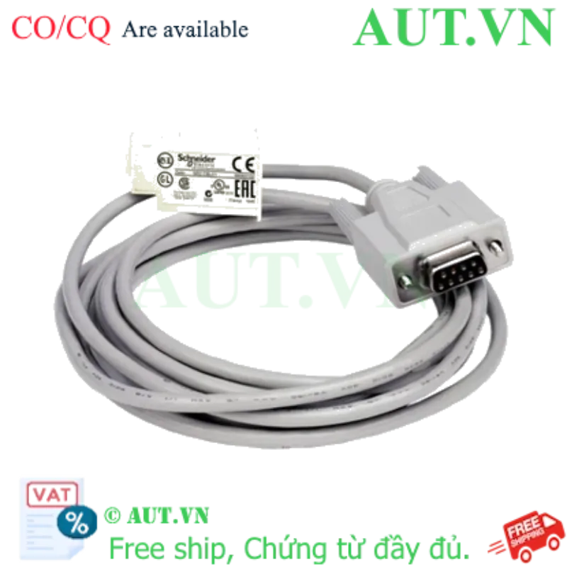 Ảnh của Cáp Zelio SUB-D 9-PIN PC 3M Schneider SR2CBL01