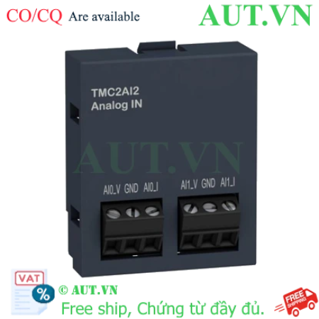 Ảnh của Card Analog input M221 2AI Schneider TMC2AI2