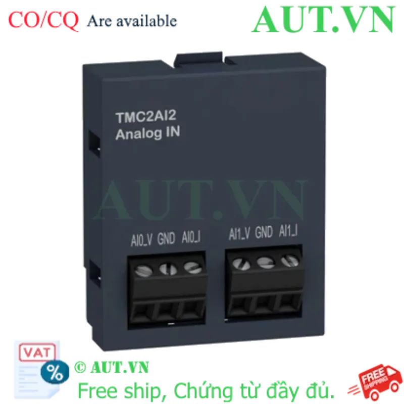 Ảnh của Card Analog input M221 2AI Schneider TMC2AI2