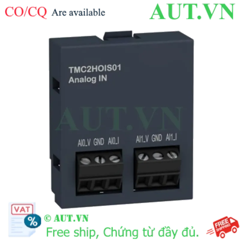 Ảnh của Card Analog input M221 2AI Schneider TMC2HOIS01