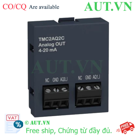 Ảnh của Card Analog output M221 2AO Schneider TMC2AQ2C