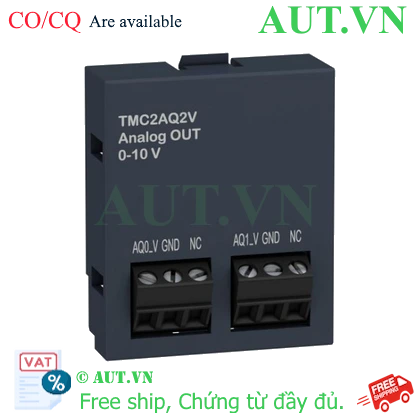 Ảnh của Card Analog output M221 2AO Schneider TMC2AQ2V