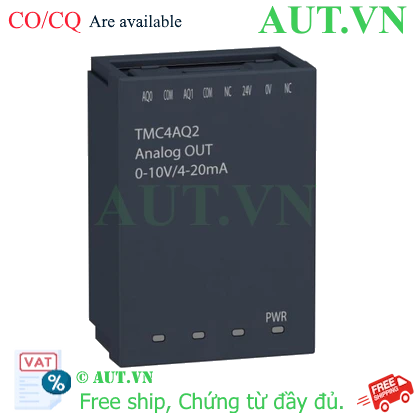 Ảnh của Card Analog output M241 2AO Schneider TMC4AQ2