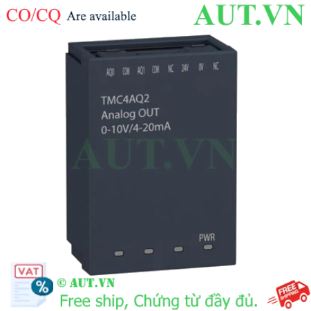 Ảnh của Card Analog output M241 2AO Schneider TMC4AQ2