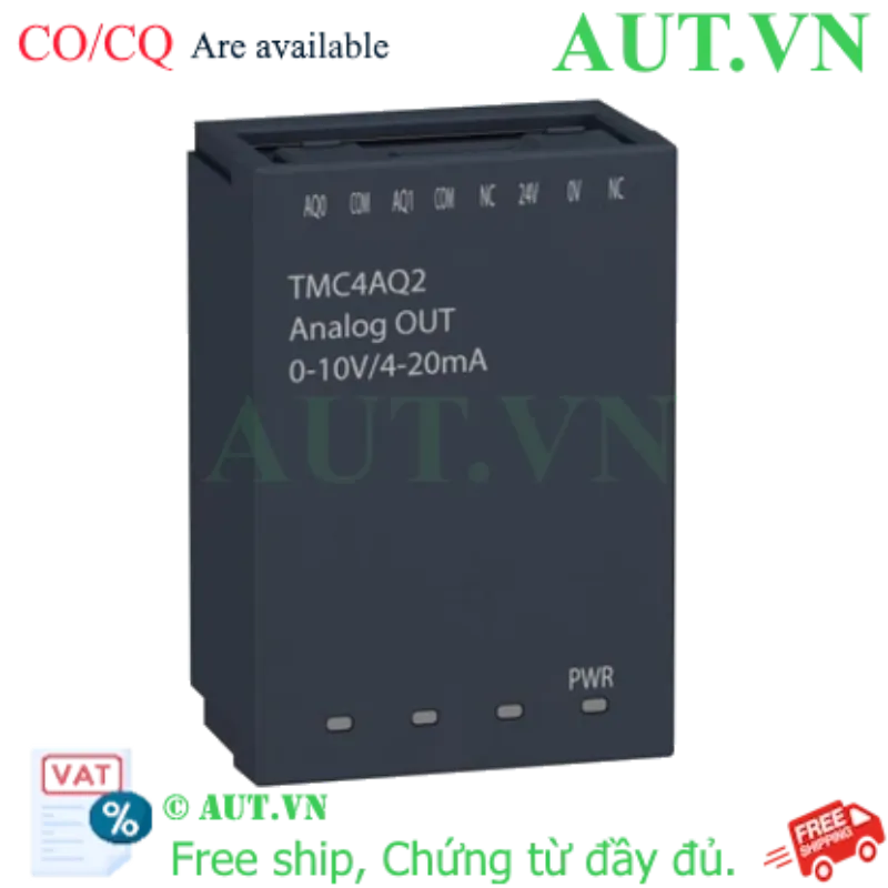 Ảnh của Card Analog output M241 2AO Schneider TMC4AQ2