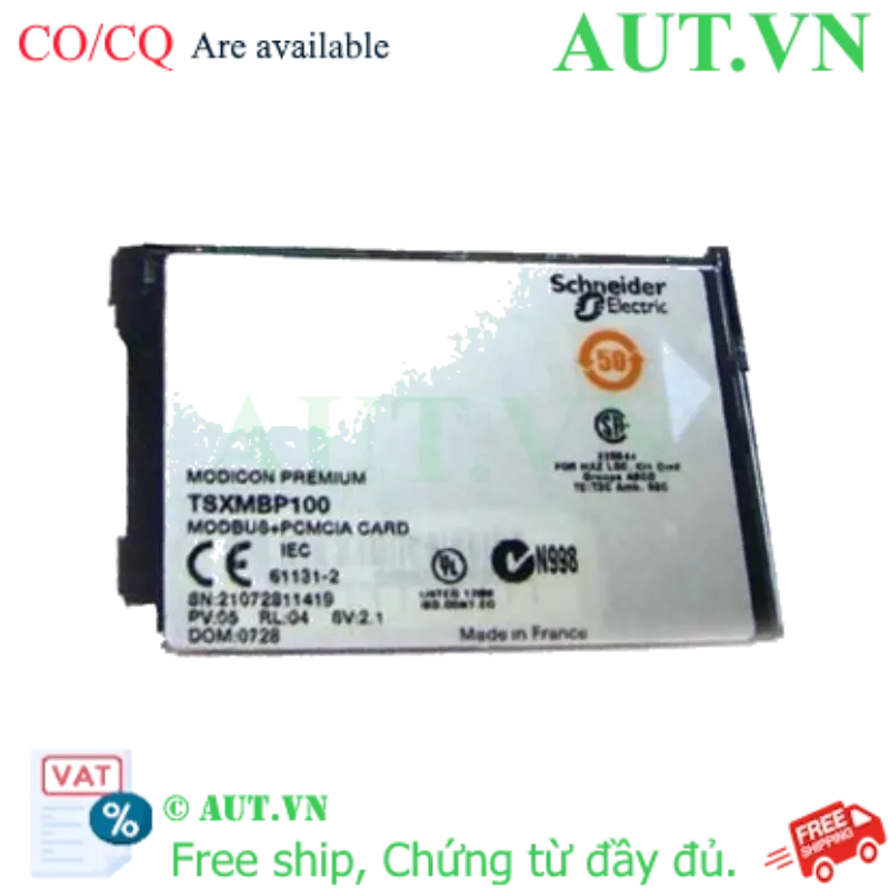 Ảnh của Card Modbus Plus PCMCIA Schneider TSXMBP100