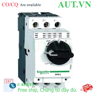 Ảnh của CB bảo vệ động cơ Schneider GV2L03 0.4A 0.06kW