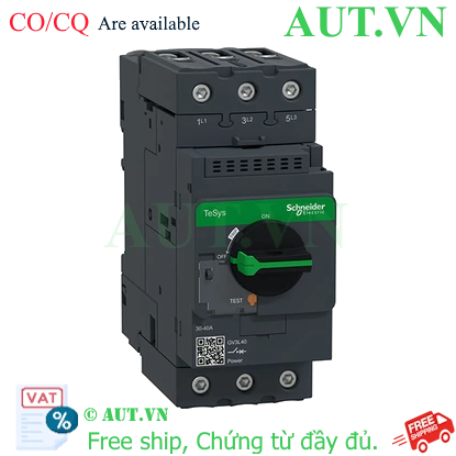 Ảnh của CB bảo vệ motor Schneider GV3L40